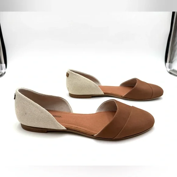 Toms Pointed Toe d'Orsay Flat - Picture 4 of 9